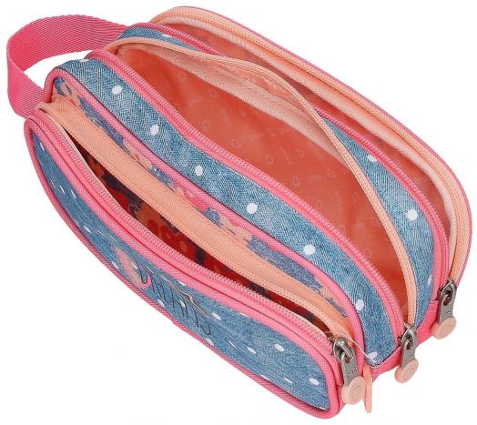 Несесер Enso Little Dreams с три отделения и дръжка