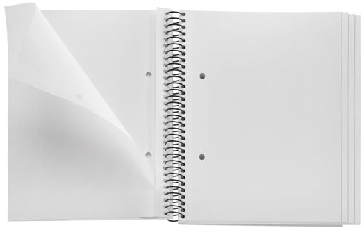 Тетрадка Miquelrius Recycled Ecolines А5 със спирала, 120 нелинирани листа