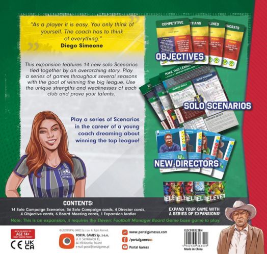 Разширение за настолна игра Eleven: Solo Campaign