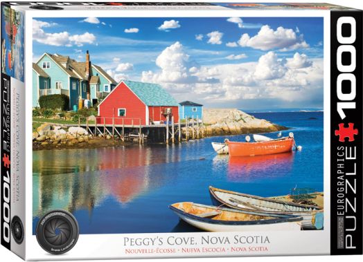 Пъзел Eurographics - Peggy's Cove - Нова Скотия, 1000 части