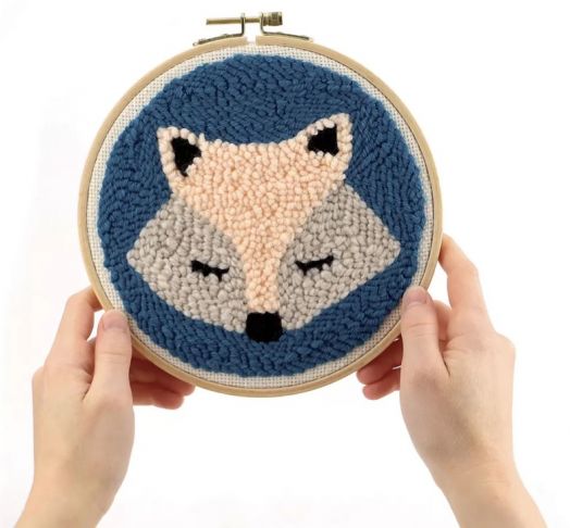 Комплект за пънч бродерия Graine Creative - Лисица