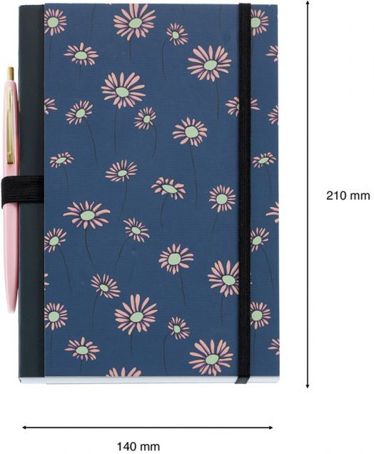 Тефтер с химикалка Miquelrius Happy Daisies