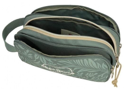 Несесер Pepe Jeans Coralie с три отделения и ръкохватка