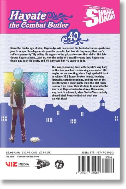 Hayate The Combat Butler, Vol. 40