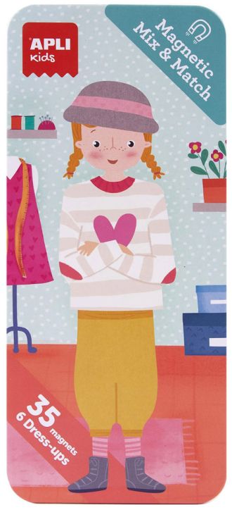 Детска магнитна игра Apli Kids - Мода