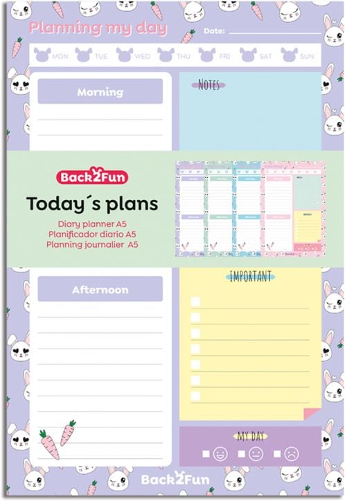 Дневен планер Miquelrius Back2Fun A5