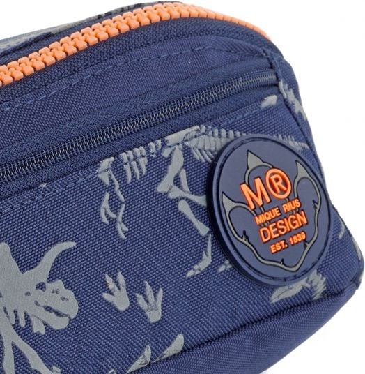 Несесер Miquelrius Dino World с едно отделение, светещ в тъмното