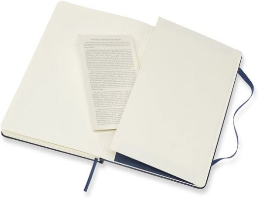 Тефтер Moleskine Art Sketchbook Sapphire Blue с твърди корици