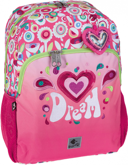 Ученическа раница Busquets Dream 2023 с едно отделение и преден джоб