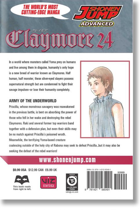 Claymore, Vol. 24