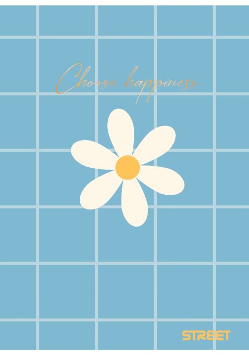 Тетрадка Street Retro А4, 80 листа - широки редове