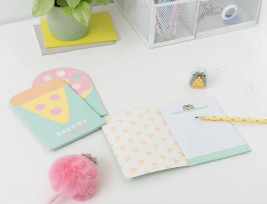 Канцеларски сет за писане Grupo Erik - Pusheen The Cat Foodie