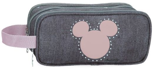 Несесер Mickey Studs с три отделения и ръкохватка