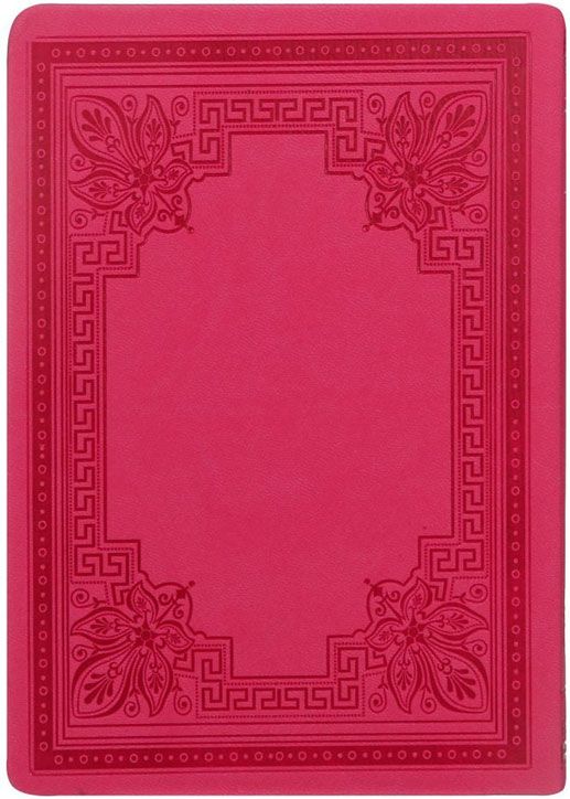 Тефтер Victoria's Journals Old Book A5, цикламен