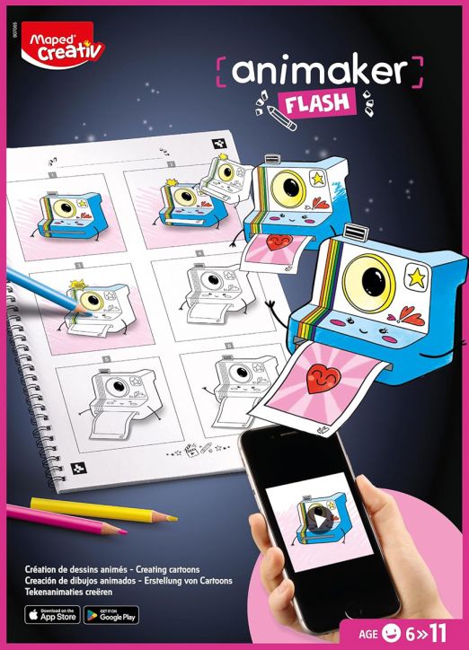 Творчески комплект Maped Creativ - Animaker Flash, Poetic