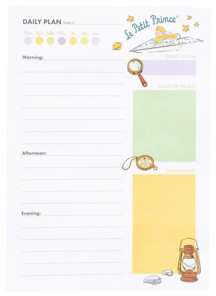 Блок - пад за бележки The Little Prince A5, 52 листа