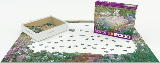 Пъзел Eurographics - Градината на Моне, 2000 части