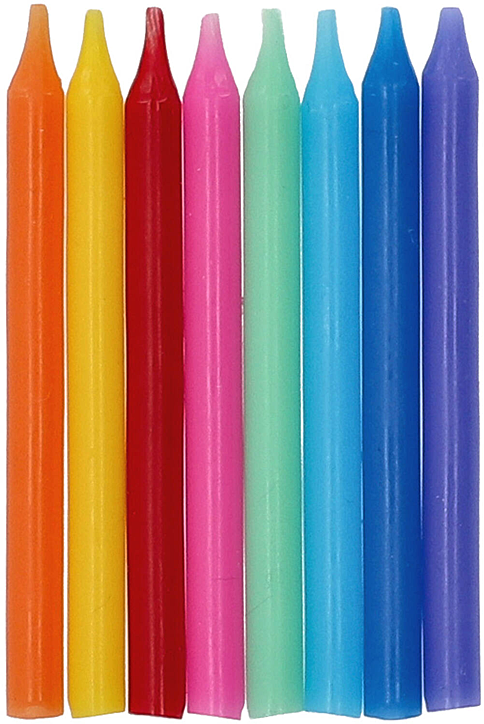 Свещички Folat - Color Pop, 16 бр.