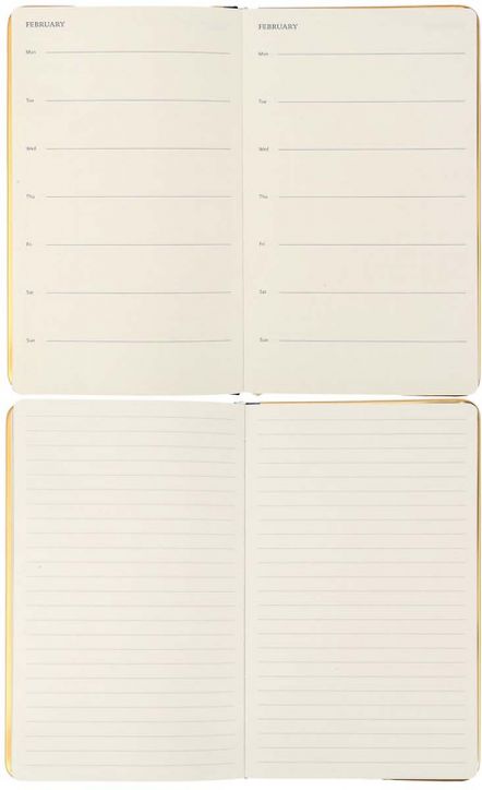 Тефтер Victoria's Journals Monaco Vegan А5, лилав