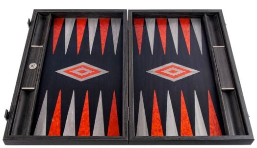 Табла Manopoulos с отделения - черен дъб-сребро, 48 х 30 см.