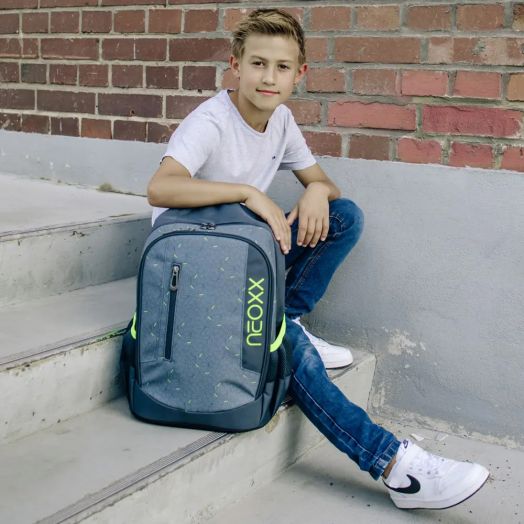 Ергономична ученическа раница Neoxx Boom