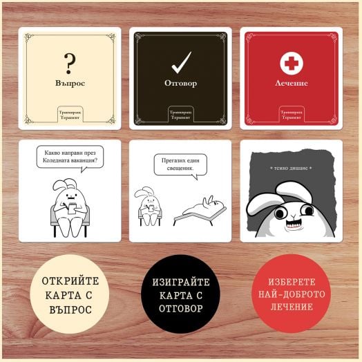 Настолна игра: Травмиращ терапевт