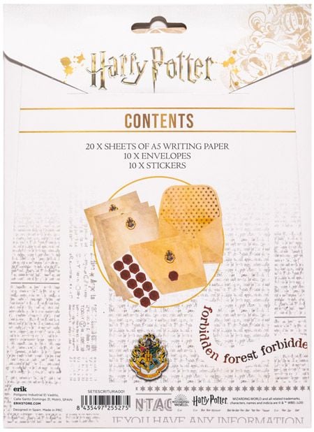 Комплект за писане на писма Harry Potter