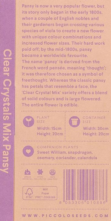 Семена за печене Piccolo, 3 вида