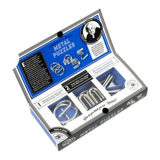 Комплект 3D метални пъзели Professor Puzzle Einstein's Theory