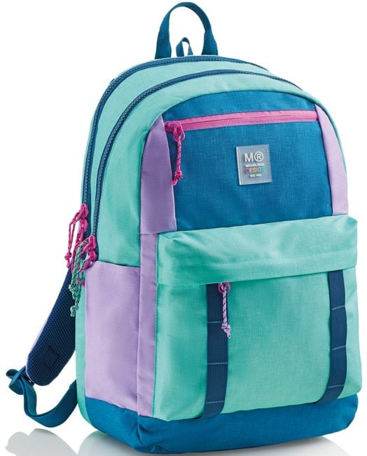 Раница Miquelrius Rider Purple с две отделения и два предни джоба, 28 л.