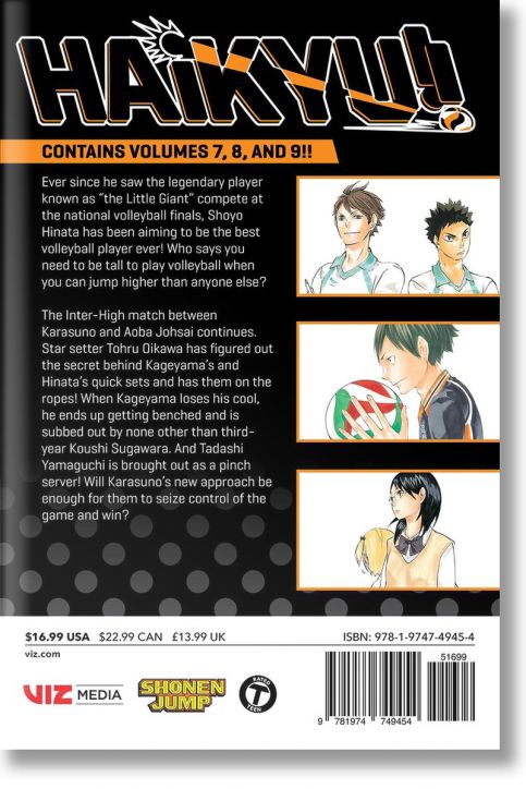 Haikyu!! (3-in-1 Edition), Vol. 3