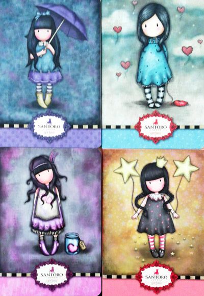 Тетрадка Gorjuss А5, 40 листа с широки редове