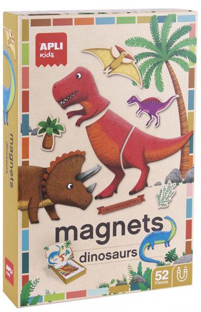 Детска магнитна игра Apli Kids - Динозаври