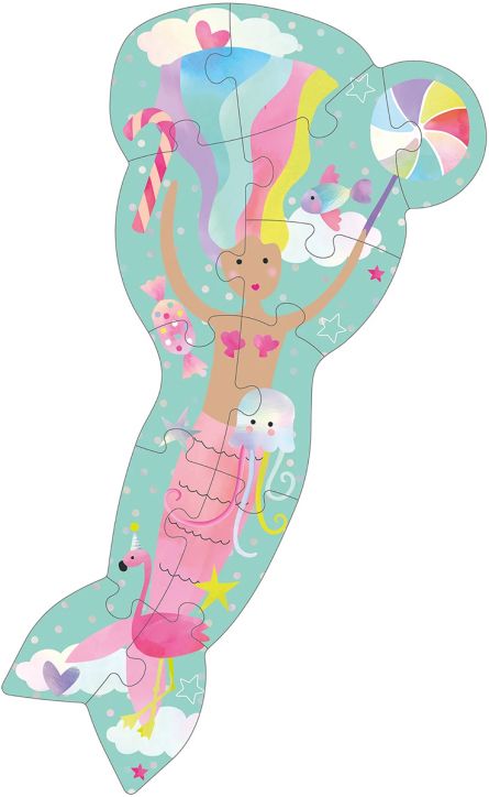 Пъзел Floss & Rock, Fantasy - Русалка, 12 части