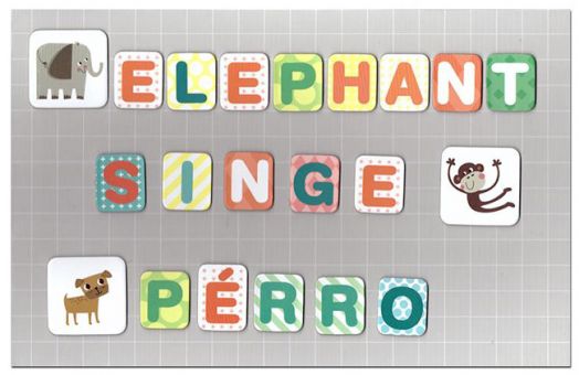 Детска магнитна игра Apli Kids - Аз уча чужди езици