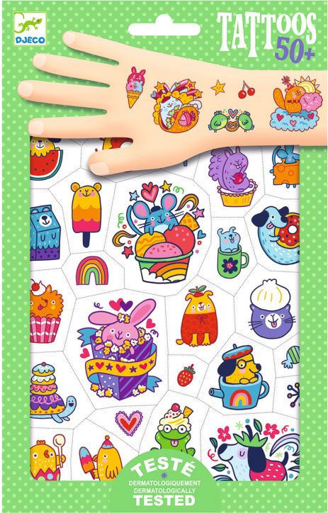 Детски татуировки Djeco - Sweet Mimi