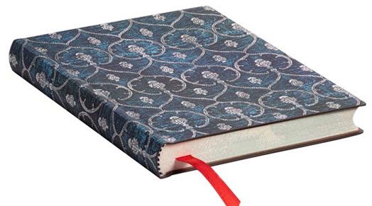 Тефтер Paperblanks - Blue Velvet Mini, 9.5 х 14 см.