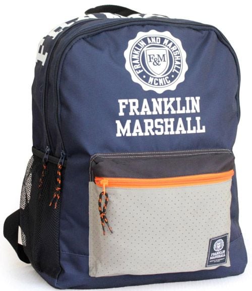 Ученическа раница Franklin and Marshall, синя