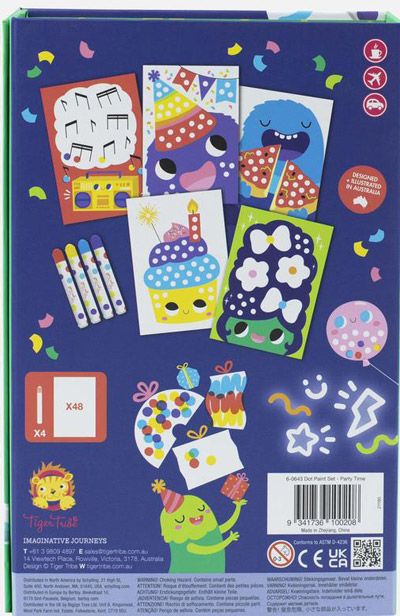 Креативен комплект Tiger Tribe - Време е за парти
