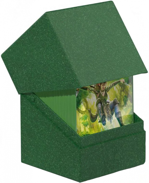 Кутия за карти Ultimate Guard Return to Earth Boulder 100+, зелена