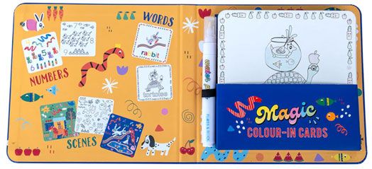 Оцветяване с вода Floss & Rock, Magic Colour-in cards, Pets - Домашни любимци
