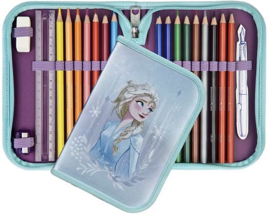 Комплект ученическа раница Undercover Frozen, модел 2024, ергономик