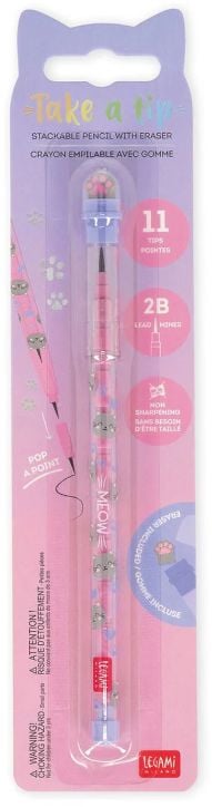 Модулен молив с гума Legami - Kitty