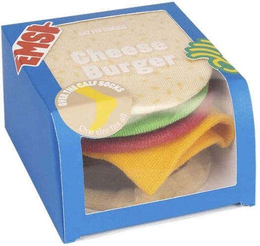 Чорапи Eat My Socks - Cheese Burger