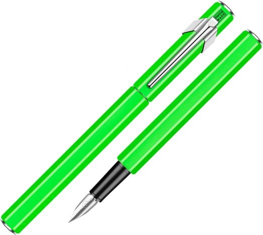 Писалка Caran d'Ache 849 Metal Fluo Green