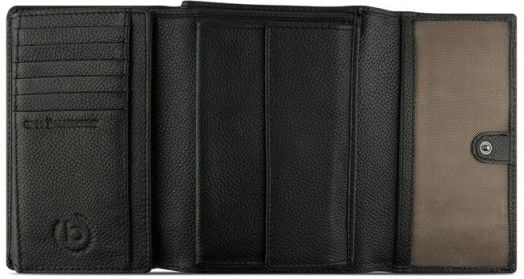 Дамски портфейл Bugatti Bella Ladies Flip Wallet, черен