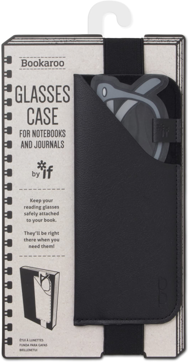 Калъфче за очила Bookaroo, черно