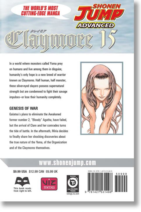 Claymore, Vol. 15