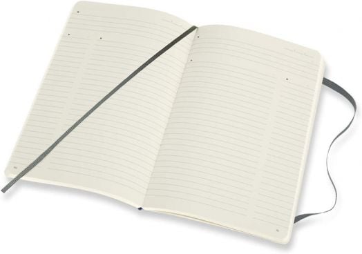 Зелен тефтер Moleskine Pro Collection Large Forest Green с меки корици