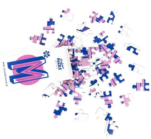 Мини пъзел Professor Puzzle - Букви, асортимент